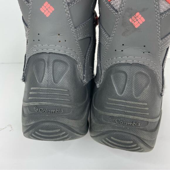 Columbia Bugaboot III Gray Pink Insulated Waterproof Boot Size 1 (Little kid) - Picture 8 of 12